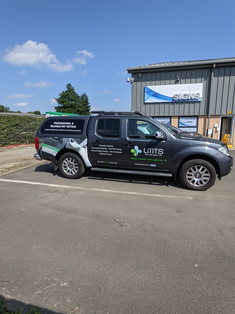 A couple of vehicles that have been #branded up in the workshop this week. #vehiclelivery #vehiclewrap #signage #hexhamsigns