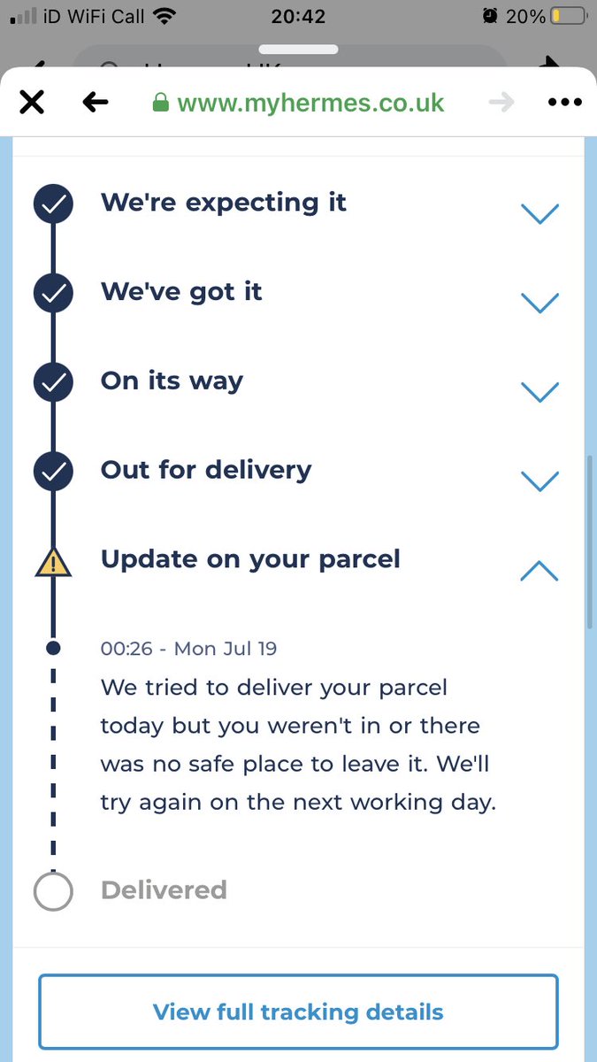 tracy_perrie's tweet photo. @Hermesparcels still no attempt at a redelivery, and did they really try to deliver at 00:26?! The GPS shows they were in the wrong street and the photo looks like a packed van! Where is my parcel?? https://t.co/EIvewT3vjC