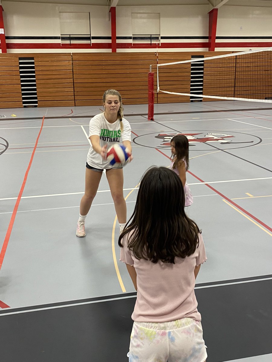 MrsKarczPHS's tweet photo. Love seeing our current Red Raider volleyball players coach up our future Raiders! @pachphs do you recognize one of our all-stars?! #raiderstrong @redraidervball https://t.co/66gf08kQWl