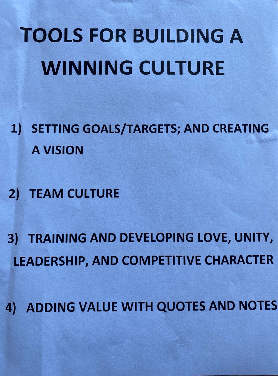 RasmussenCoach's tweet photo. Tools for Building a Winning Culture is available at no cost to all coaches.  Contact at mrasmussen@mpc.edu
to receive. https://t.co/NC49AysEhM