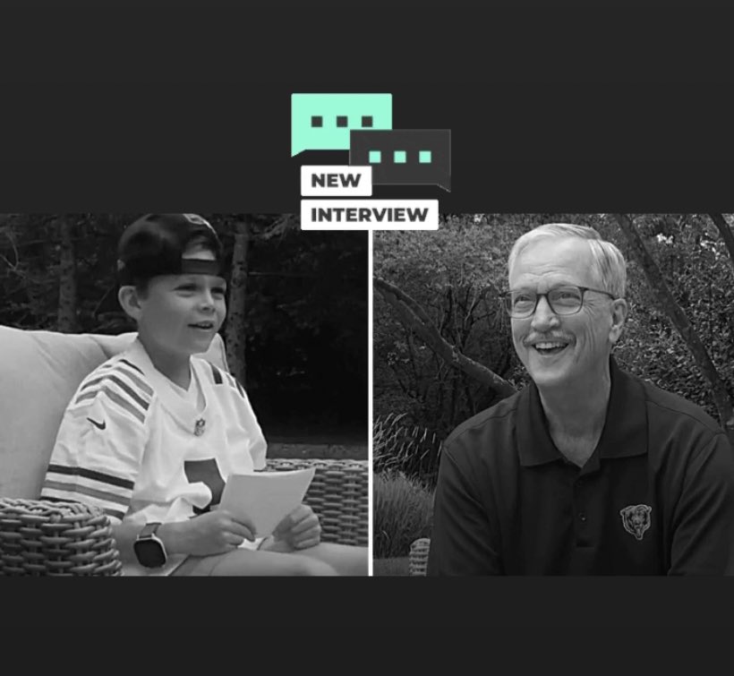 Interview with <a href="/ChicagoBears/">Chicago Bears</a> chairman #georgemccaskey is live! m.youtube.com/watch?v=6VdtDH…

#chicago #chicagobears #football  #nfl #NFL <a href="/justnfields/">Justin Fields</a> <a href="/ceeflashpee84/">cordarrelle patterson</a> <a href="/JoeMontana/">Joseph Montana</a> <a href="/ESPNNFL/">NFL on ESPN</a> <a href="/NFLNickPlay/">NFL on Nickelodeon</a> <a href="/nflnetwork/">NFL Network</a> <a href="/gmfb/">Good Morning Football</a> #footballnews #FootballNews #interview