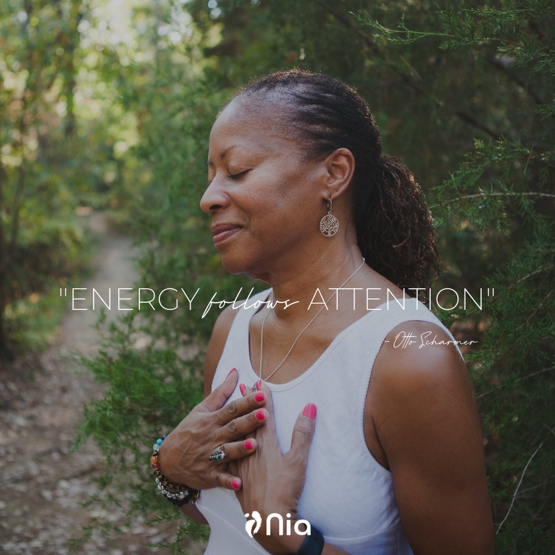 niatechnique's tweet photo. Where are you focusing your energy and attention today?
#niatechnique #holistichealing #wellnessjourney #consciousmovement #selfhealing #mentalhealth #danceworkout #mindfulmovement #exercise #nia #dance #selflove #selfcare #movementtherapy #movementismedicine #livingnia https://t.co/PYMv2g7M9K
