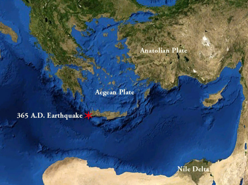 mrbrianolson's tweet photo. 🧵Yesterday (July 21) was the anniversary of the great Crete earthquake of 365 CE. The shaking was felt across the Mediterranean &amp; generated a massive tsunami that destroyed many coastal ports, killing 1,000s. #earthquake  1/ https://t.co/mkNAssrico