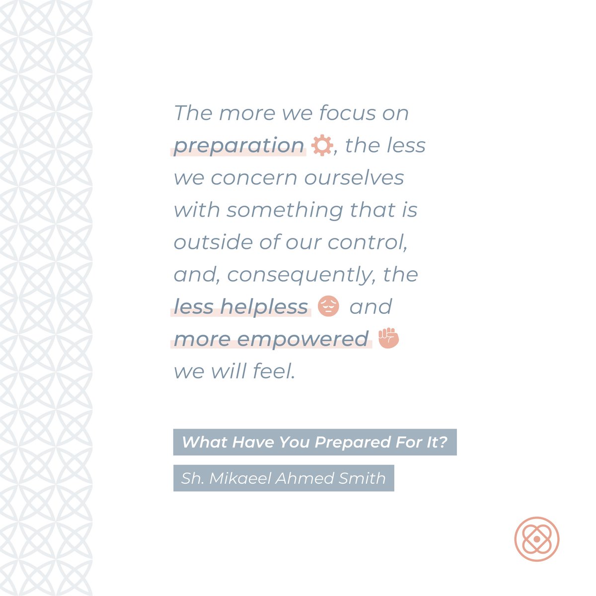thinkbites's tweet image. In our latest article, Sheikh @mikaeelahmeds explains that instead of being fixated on time, which we can&apos;t control, we should focus on the aspect of preparation, which we can. 

Read &apos;What Have You Prepared For It?&apos;: thinkbites.org/2021/07/06/wha…