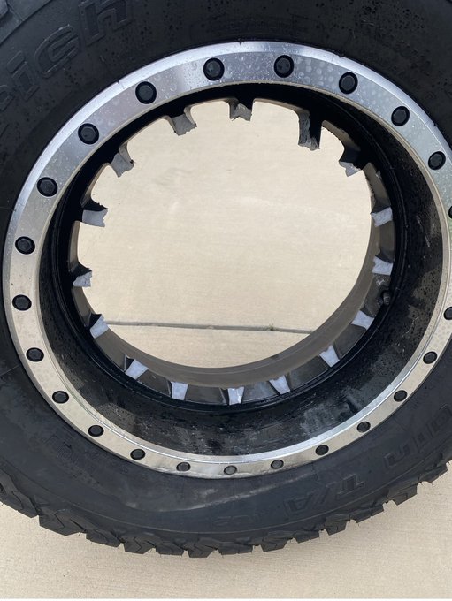 Hubby drove home getting us ☕️the wheel of his brand new #F150Shelby came right off while he was driving<a href="/tag/f150shelby"class="tags"><span>#f150shelby</span></a>