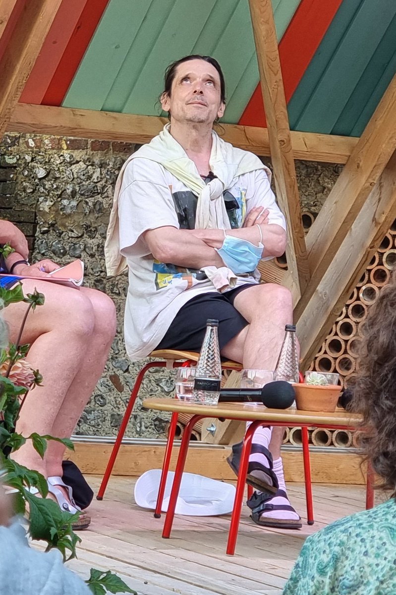 WhatJuliaMade's tweet photo. Phwoarrrr! @jeremydeller (and @loubuck01's knees) @CharlestonTrust #highexcitement https://t.co/PLXK4oLtpy