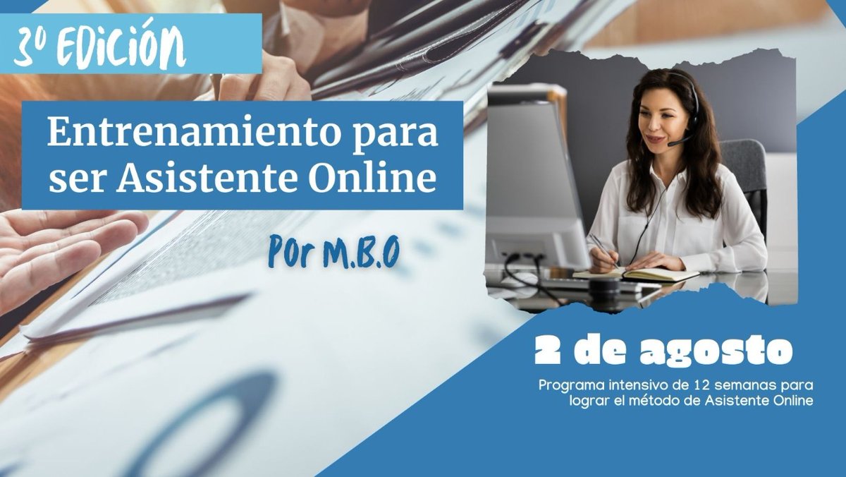 claudiaacostaok's tweet photo. Buenas noticias!💯💫
#AsistenteOnline comienza su Entrenamiento y @ProtagonistasY tiene beneficios EXCLUSIVOS #Sumate y reservá tu lugar con el código ENTRENAMIENTOAO
https://t.co/otgtFbyk3J https://t.co/YiHZq42Dnk