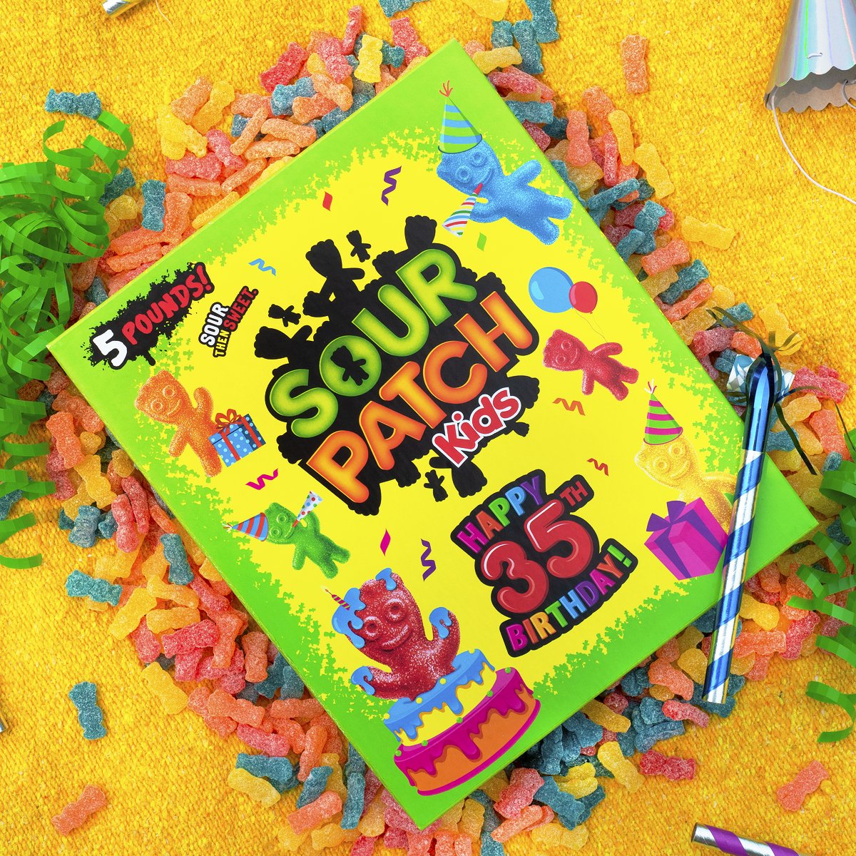 Sour Patch Kids Quote Sour Patch Kids On Twitter: "🎉 I Didn't Like How Last Year Went So I'm  Doing My 35Th Birthday Over. You're Invited! Last 35 Fans To Comment On My  Ig At 3:50Pm