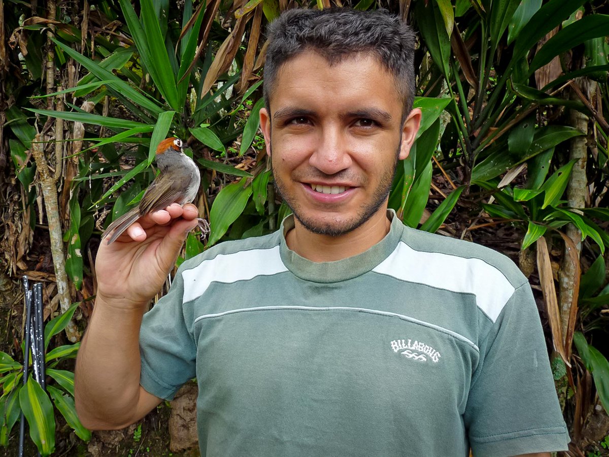 DMennill's tweet photo. I'm very proud of Dr. Luis Sandoval, alum of our lab, for winning the Ned K Johnson Early Investigator Award from @AmOrnith. He was cited for "promoting diversity in ornithology, and for a record of prolific scholarship, mentorship, and teaching." Felicidades Luis! https://t.co/WCy6uuOF7Y