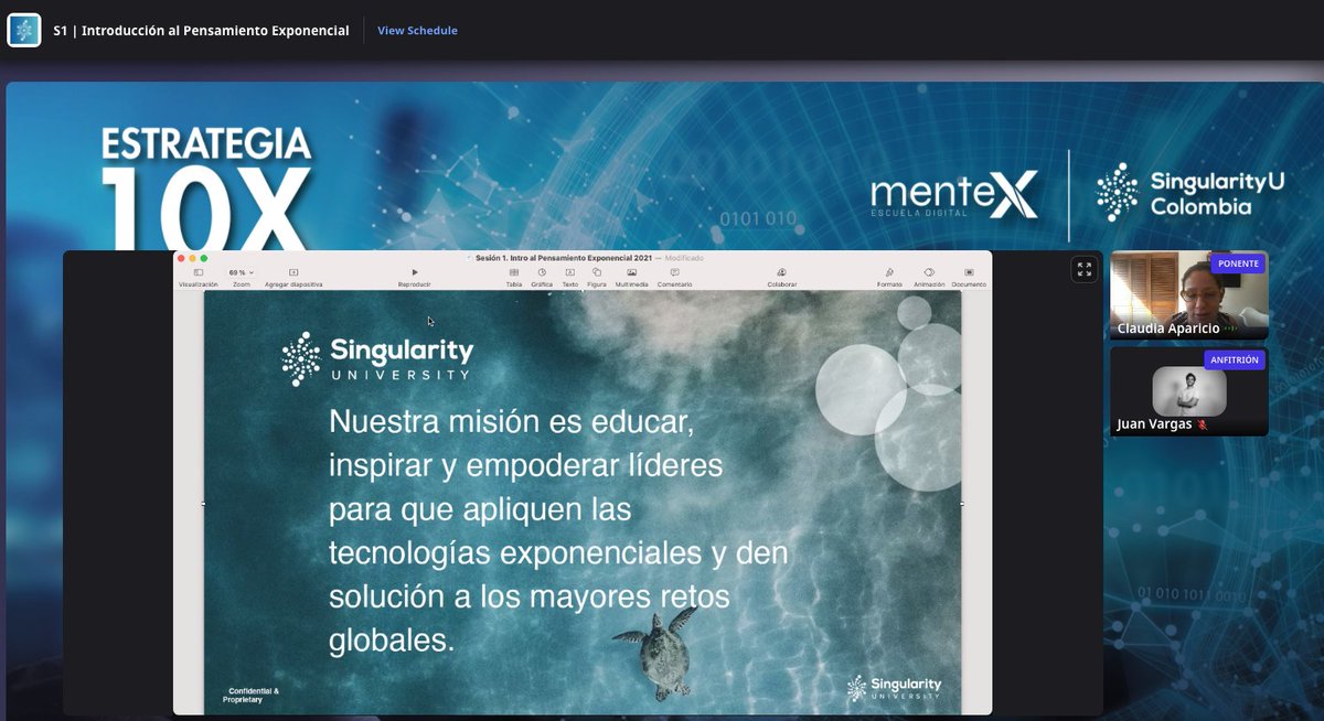 Primer día del programa de #Estrategia10X de <a href="/SingularityU_Co/">Singularity University Colombia</a> 
Motivado por aprender y aplicar estrategias de crecimiento exponencial, para el beneficio de estudiantes y comunidades
#MedEd #MedicinaExponencial #EducacionExponencial #Singularity #CienciaExponencial