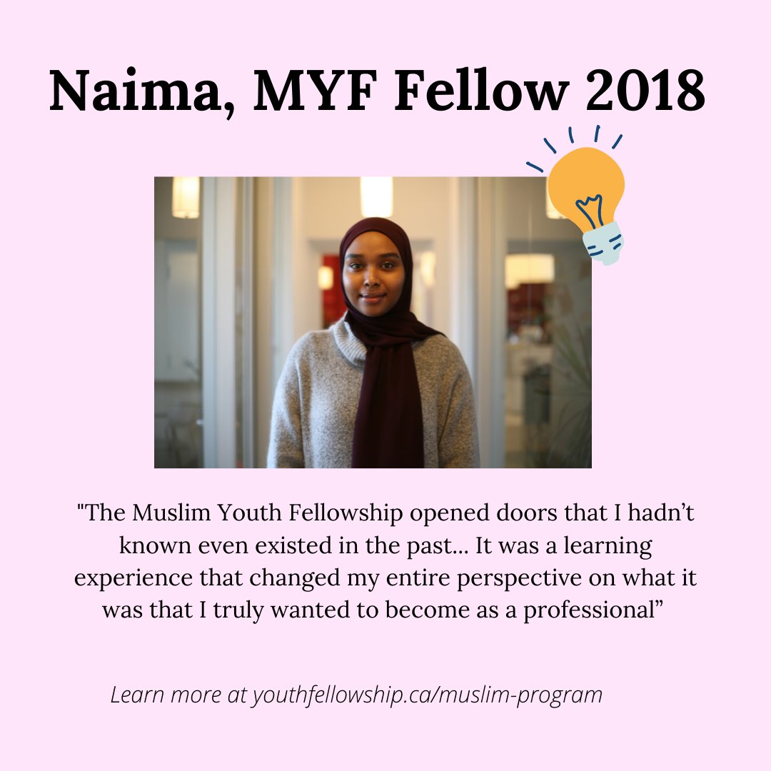 MuslimFellows's tweet photo. The MYF has changed the lives of Fellows in so many ways- here's a testimonial from Naima. https://t.co/pNbZ9Kocg9