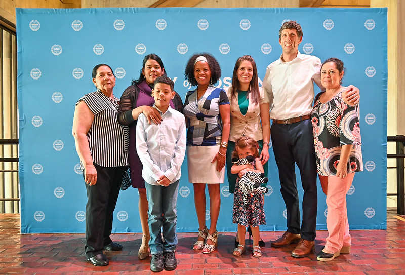 MayorKimJaney's tweet image. I am thrilled to appoint Rafaela Polanco Garcia and Lorena Lopera to the Boston School Committee. They bring incredible depth of knowledge and lived experience to the BSC and will help to fill the pages to this new chapter of equity and opportunity for @BostonSchools families.