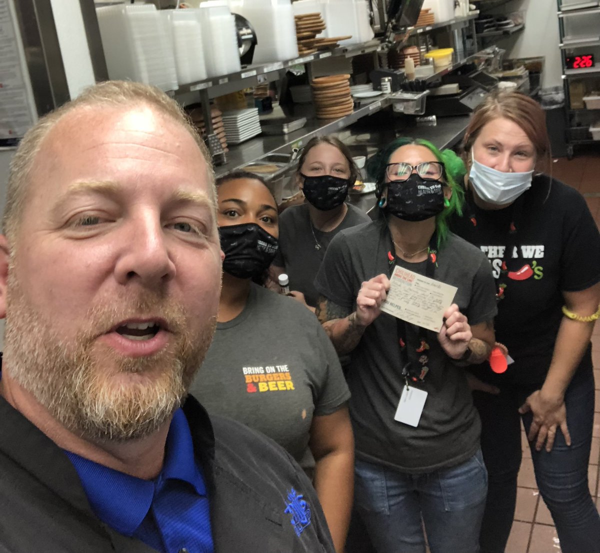 Rob Lacy (@roblacybc) on Twitter photo Celebrating our Host Amanda in Morristown for supporting her service staff! <a href="/Chilis/">Chili's Grill & Bar</a> <a href="/TheChad_Chilis/">Chad Collins</a> #chilislove Celebrating our Host Amanda in Morristown for supporting her service staff! <a href="/Chilis/">Chili's Grill & Bar</a> <a href="/TheChad_Chilis/">Chad Collins</a> #chilislove