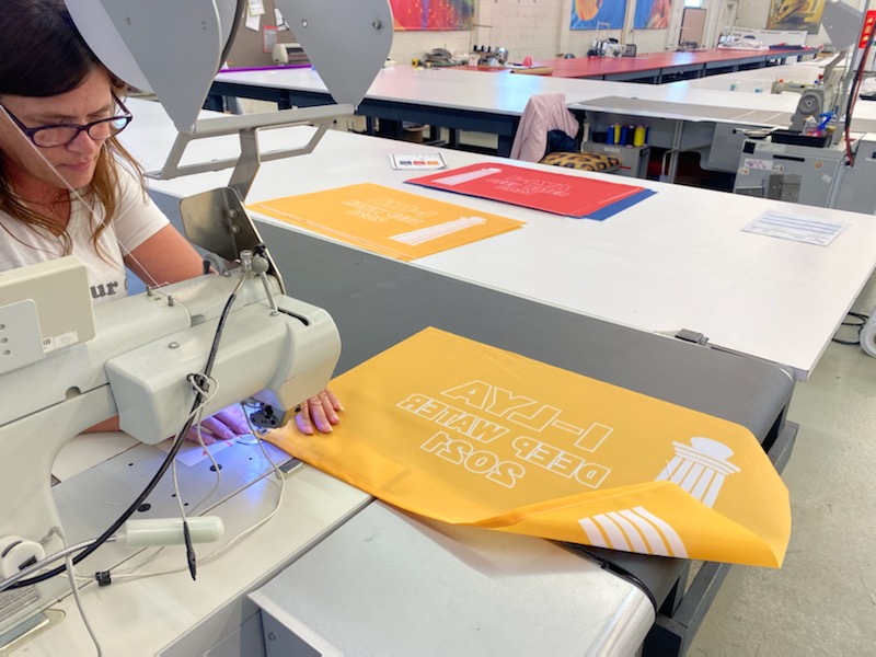 We're extremely busy cranking out printed and fully stitched race flags for the ILYA's upcoming events.  We couldn't be more honored to do these for them.  #ToledoFlags #Flags #Flagpoles #CustomFlags #Banners #FlyIt #LeadingTheWay