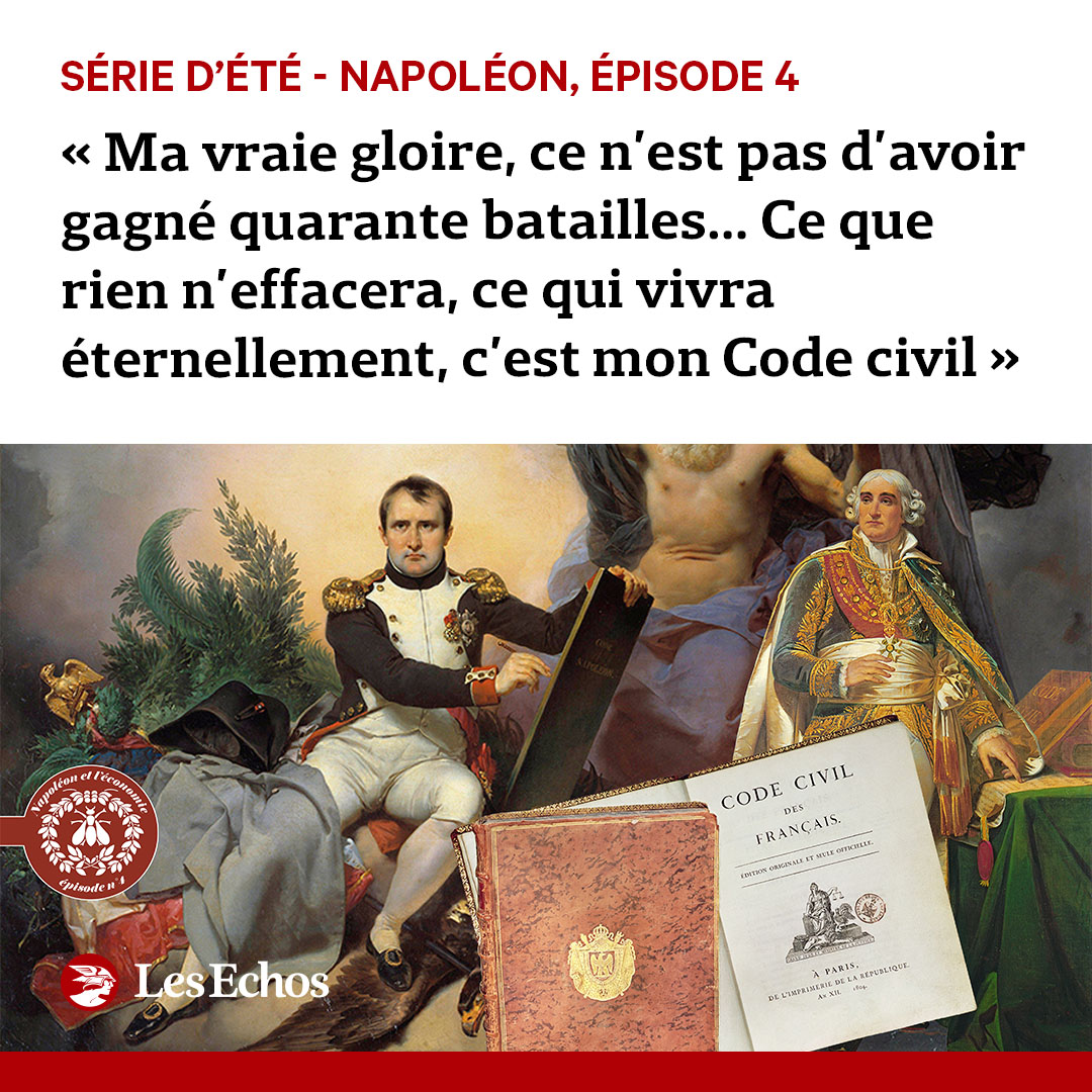 Les Echos La Naissance Entre 1804 Et 1810 Des Grands Codes Napoleoniens Marque Le Triomphe Du Droit Ecrit Sur Les Coutumes Dans Ce Processus Le Code Civil Tient Une Place Les Echos La Naissance Entre 1804 Et 1810 Des Grands Codes Napoleoniens Marque Le Triomphe Du Droit Ecrit Sur Les Coutumes Dans Ce Processus Le Code Civil Tient Une Place