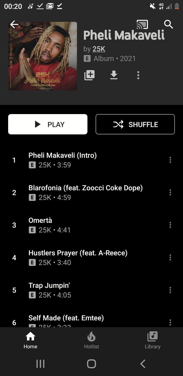 Teezy_BGF's tweet photo. #Pheli_Makaveli has to be the album of the year so far in SA hip hop 🔥🔥🎶
@TheReal_25K  and @Zoocci_CokeDope  outdid themselves 🔥🔥🔥 https://t.co/lLTfLQgeZG