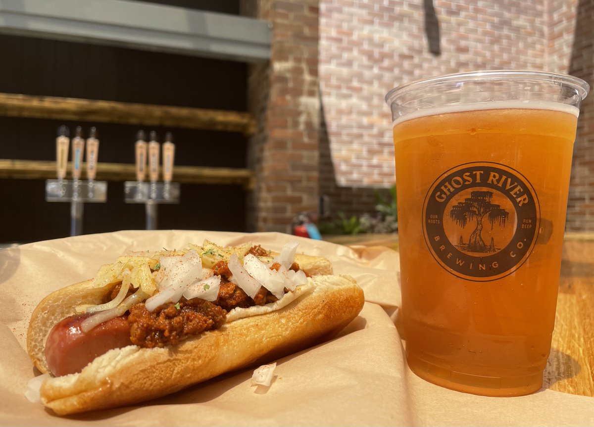 𝙋𝙍𝙀-𝙈𝘼𝙏𝘾𝙃 𝙋𝘼𝙍𝙏𝙔! See YOU at <a href="/GhostRiverBrew/">Ghost River Brewing</a> on Beale Saturday night before the match 🍻 

🔘  4:30 p.m.
🔘  $10 Special: One 20 oz Ghost River Gold &amp; one Chilli Cheese Chicken hot dog from <a href="/FlyingSobies/">Flying Sobies</a> 
🔘  March at 6:50 p.m.

#DefendMemphis