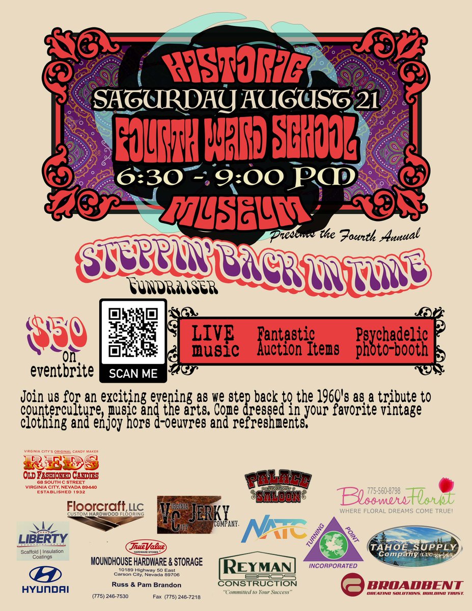 The 4th STEPPIN BACK IN TIME Annual Fundraiser party is on its way!   Tickets are limited so hurry on over to this link, get your vintage threads out, and see you there

eventbrite.com/e/fourth-ward-…