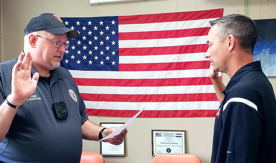 DavidTruitt's tweet photo. Thank you to the @CityofWestPoli1 for swearing in our new @WestISD Police Chief Matt Overcash! The safety of our students, staff, and families is truly our #1 priority. Let's roll! #WestStrong #WestIsBlessed #SafetyFirst https://t.co/kg1zCWI3Wl