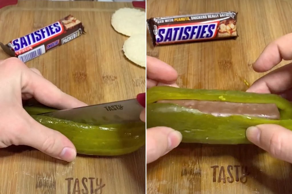 mikewoodottawa's tweet photo. Ottawa…
If you know me, you know I am the pickiest eater in the city.
I don’t know why I am doing this but Mr. “I’ll Eat Anything” @dylanblackradio you have been challenged to eat a Snickle on here LIVE Sat!
A Snickle is when you put a @SNICKERS in a pickle.
I would die. https://t.co/JEWAO9VAK7