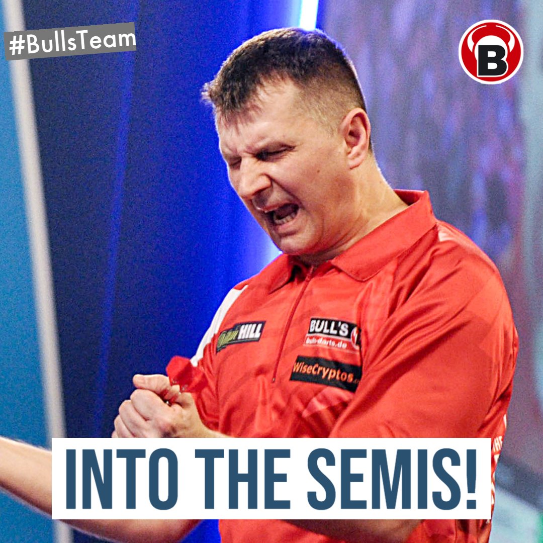 Krzysztof Ratajski reached the semi-finals at a PDC major event for the very first time as he moves into the last four at the World Matchplay with a 16-8 victory over Callan Rydz! #BULLSTeam #ThePolishEagle