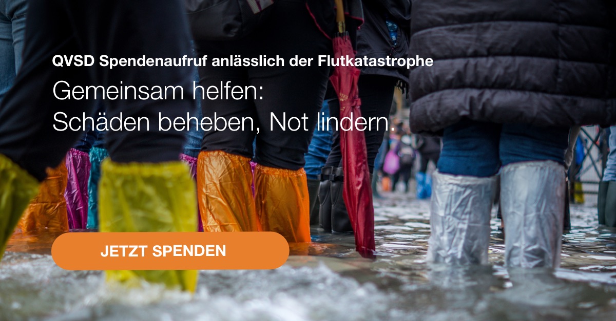 QVSD_ev's tweet photo. "Falls jemand von euch spenden möchte, so könnt ihr dies über das u.g. Konto tun. Ich persönlich stelle sicher, dass das Geld direkt an Betroffene geht und dass Bergungs- und Aufräumarbeiten ermöglicht werden." Arnold Berens, #QVSD Vorstandsvorsitzender https://t.co/v11Z7KYCyw https://t.co/gVhrq7IoZs