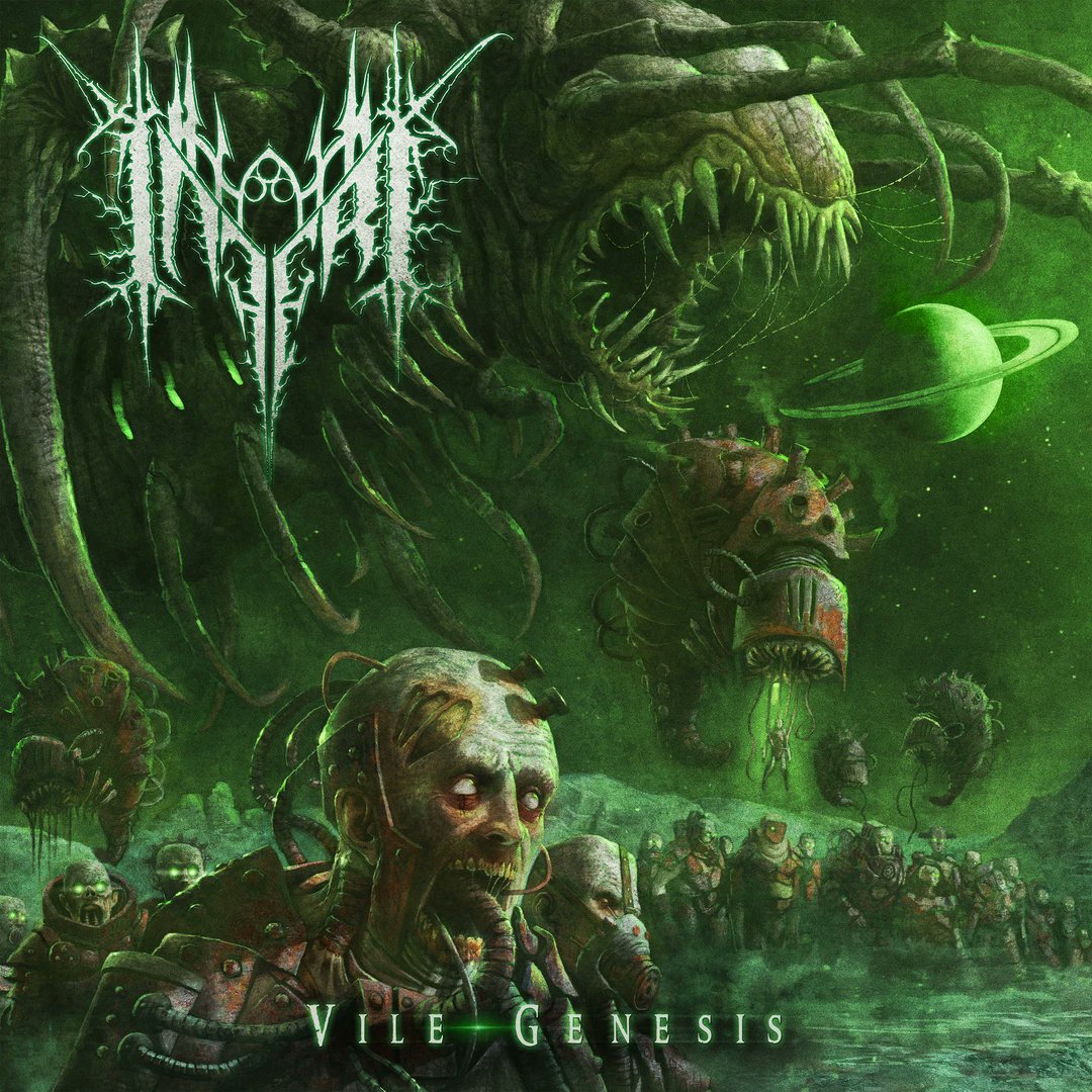 Hear tech-death dealers <a href="/Inferi_official/">INFERI</a> return with “Mesmeric Horror” from new album "Vile Genesis!" decibelmagazine.com/2021/07/22/vid… #Inferi #deathmetal #techdeath