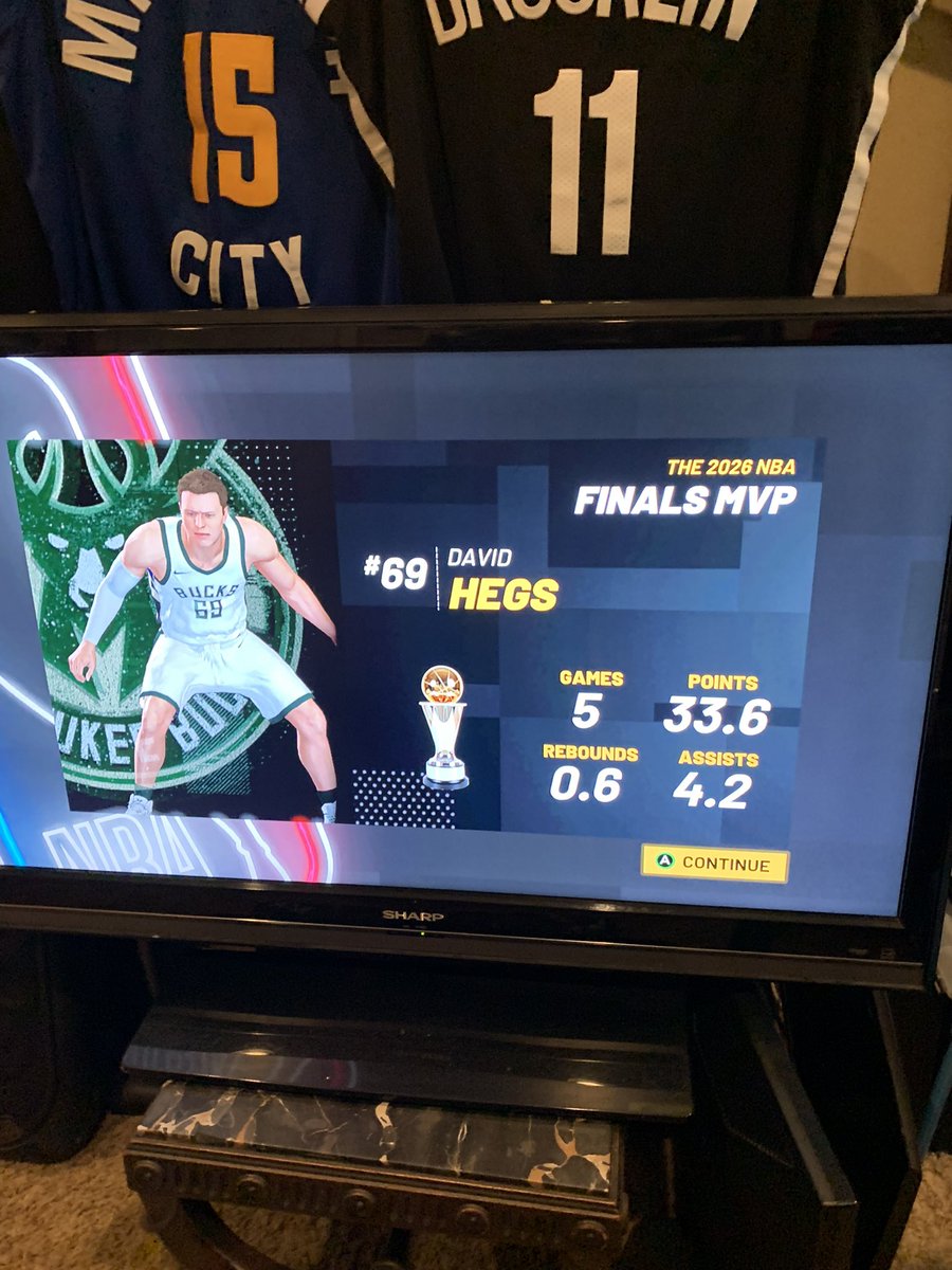 hegboy123's tweet photo. #69 D. Hegs - 2026

FG%: .707
3P%: .661
Sixth Man of the Year 
Finals MVP
World Champion 

Should I get another ring? https://t.co/iatJf8Qxo3