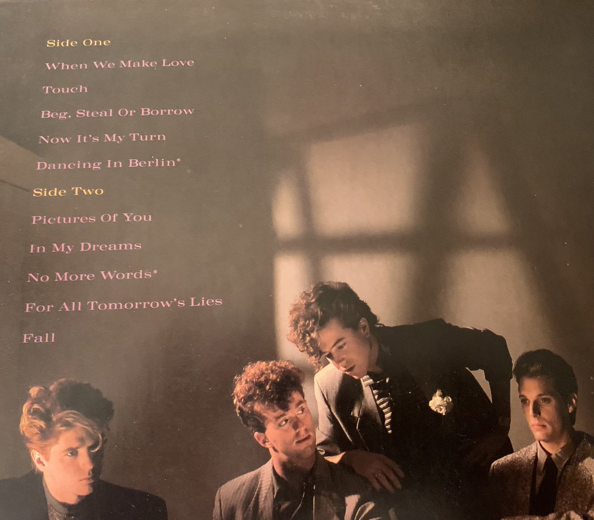 DadsAlbums's tweet image. I never knew if #Berlin was a group or just the girl. Maybe both? #LoveLife