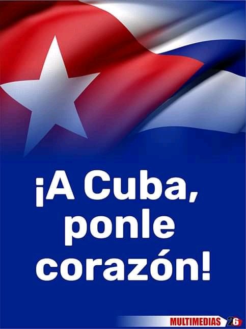 LunaJcHabana's tweet photo. Los hombres van en dos bandos: los que aman y fundan, y los que odian y deshacen. 
#Cuba seguirá fundando. Cuando un pueblo ha llegado tan lejos en la realización de sus sueños no lo detienen la violencia ni el odio.
@JovenClubHabana 
#PonleCorazon https://t.co/B0uodDAf0L