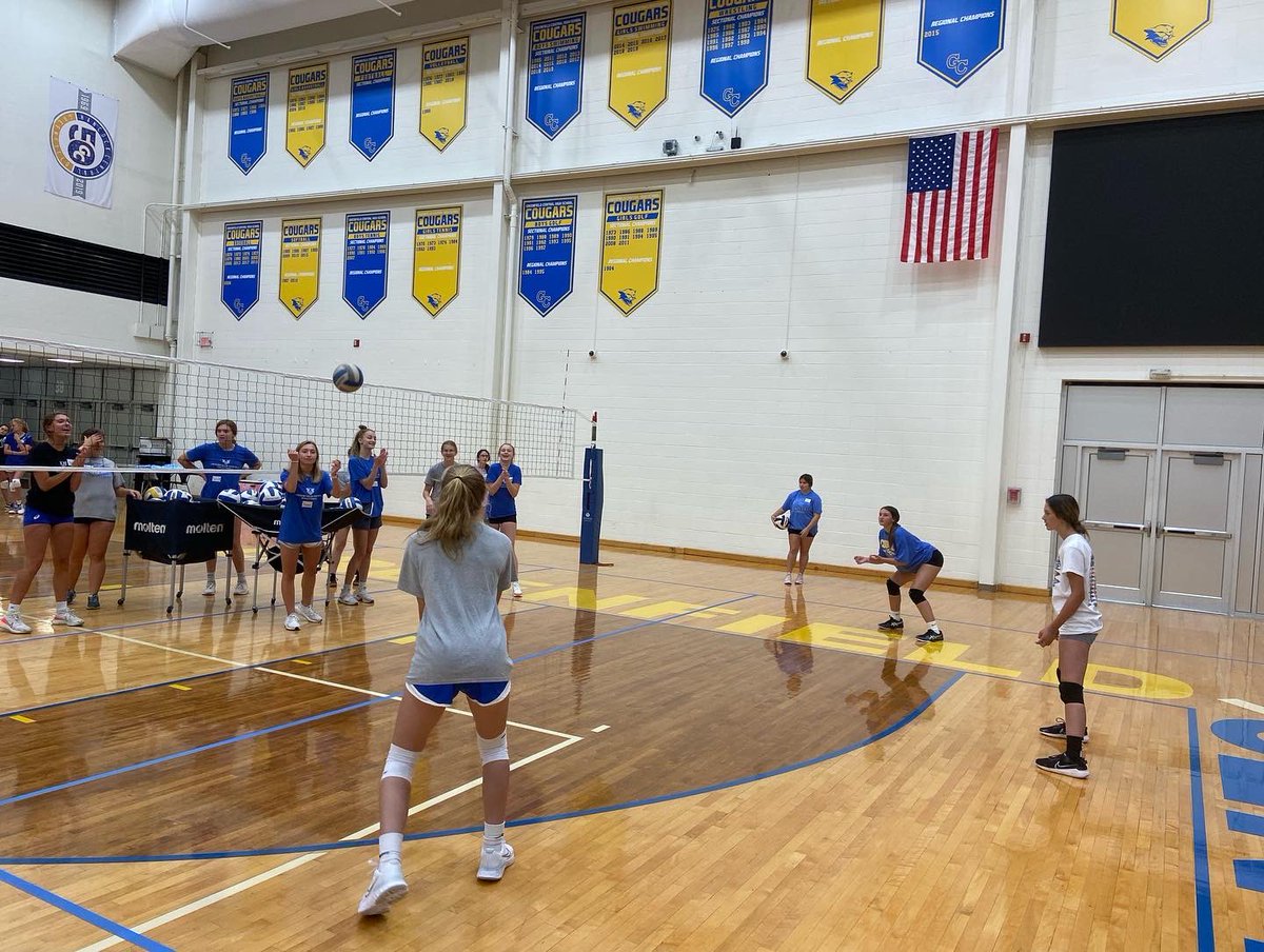 GCcougarsVB's tweet image. We had a fantastic three days of camp with our 1st through 8th graders! Everyone learned a lot about volleyball but more importantly, a lot of fun was had! Thank you to all of our campers 🏐