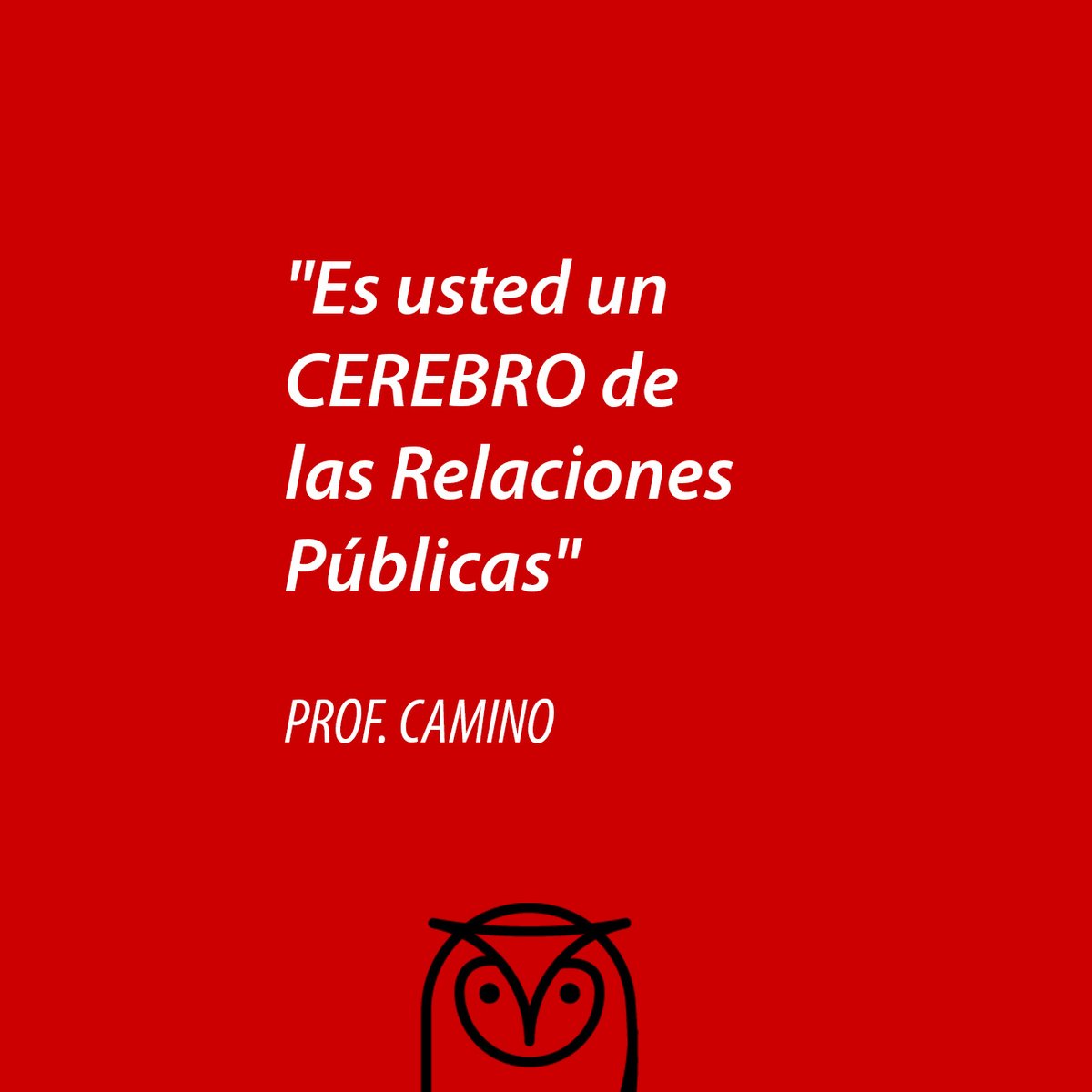 logaidea's tweet photo. En el #DiaMundialdelCerebro me viene a la cabeza el mayor piropo (profesional) que recibí durante mi carrera de Publicidad y Relaciones Públicas:
«Es usted un CEREBRO de las Relaciones Públicas», me dijo la profesora Camino!
#Logaidea #Curuxa #PiensaRapidoyBien #factor15 #RRPP https://t.co/87KAaCE7cR