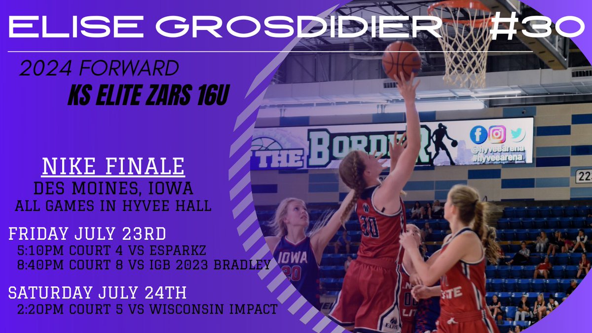 Coaches! Be sure to check out <a href="/EliseGrosdidier/">Elise Grosdidier</a> in Des Moines this weekend!