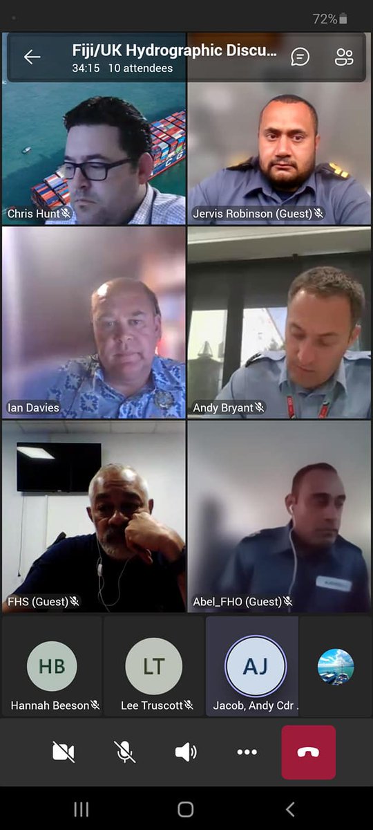 UK in Fiji (@ukinfiji) on Twitter photo 👏Delighted to see the UK’s partnership with <a href="/FijiNavy/">Republic of Fiji Navy</a> flourishing. Yesterday’s virtual meeting and the donation of charts &📚is part of an ongoing relationship that incl. hydrographic training for Fijian Naval Officers.<a href="/UKHO/">UK Hydrographic Office</a> cooperation supports safe, secure and thriving oceans. 👏Delighted to see the UK’s partnership with <a href="/FijiNavy/">Republic of Fiji Navy</a> flourishing. Yesterday’s virtual meeting and the donation of charts &📚is part of an ongoing relationship that incl. hydrographic training for Fijian Naval Officers.<a href="/UKHO/">UK Hydrographic Office</a> cooperation supports safe, secure and thriving oceans.