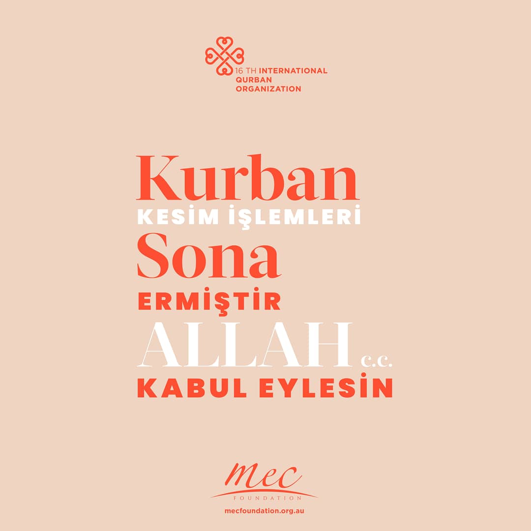 mecvakfi's tweet image. The sacrificial process is complete.
May Allah swt accept.

#DoItRight #DoItForAllah