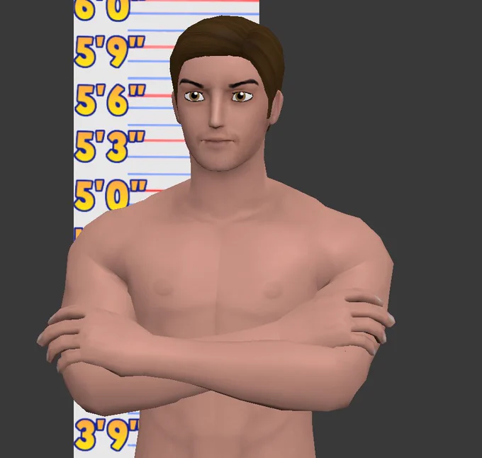 everytime I do anything with humans I'm always so easily impressed that I can cross their arms with ease

(this is very painful to do with cartoony character autonomy) 