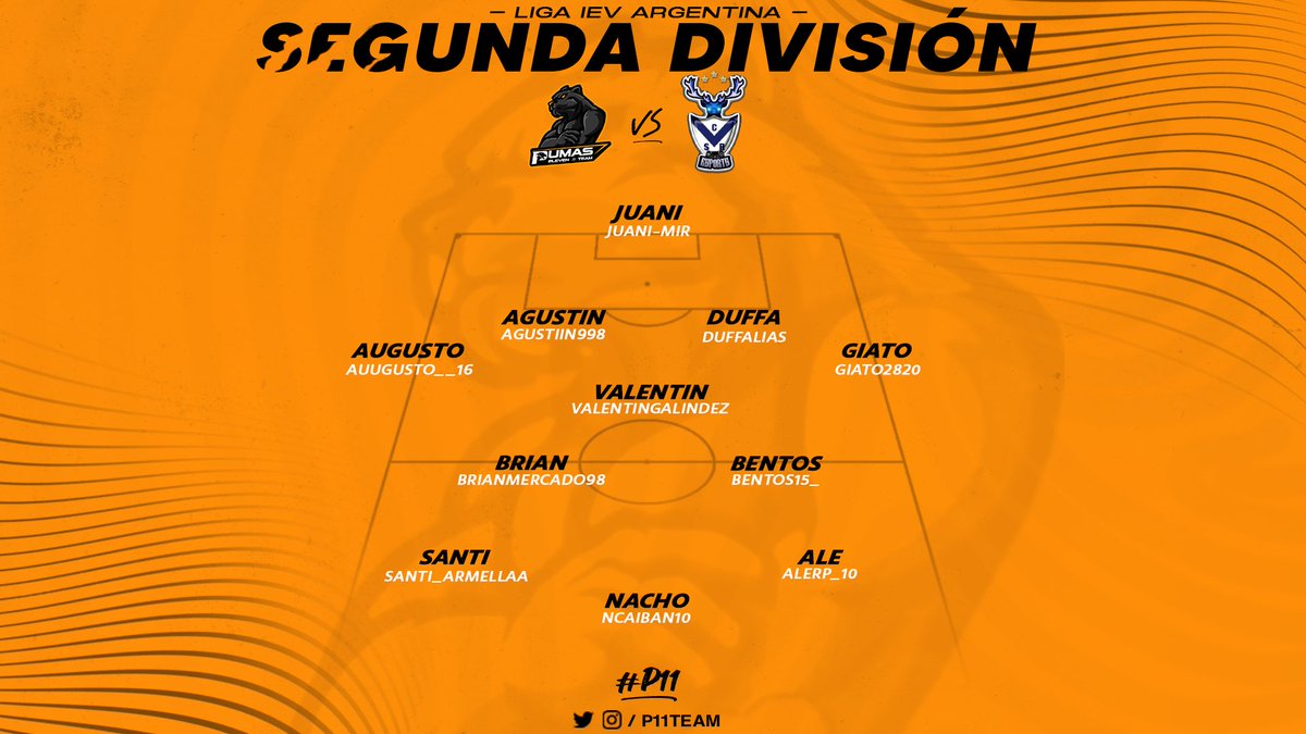 #FIFA l #IEV | Clubes Pro l Segunda División 

Esta noche jugamos la fecha 5 de <a href="/ievargentina/">IEV Argentina</a> Clubes Pro.

⏰0:00HS🇦🇷
🆚 <a href="/CSRESPORTS/">Sportivo Rivadavia Esports (desde 🏡)</a> 
🖥️ bit.ly/2SBYqKa

#P11