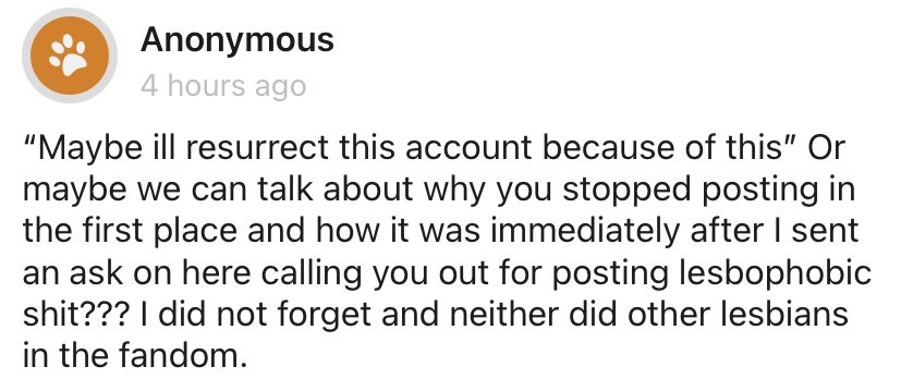 blacksailsops's tweet photo. would like to address the reason i stopped posting confessions was bcos i am barely on twitter anymore &amp; genuinely stopped checking the account, not due to this. i truly apologise for sharing that confession &amp; would like to reinstate it’s absolutely not something i wrote myself https://t.co/4sSQHXJSjS