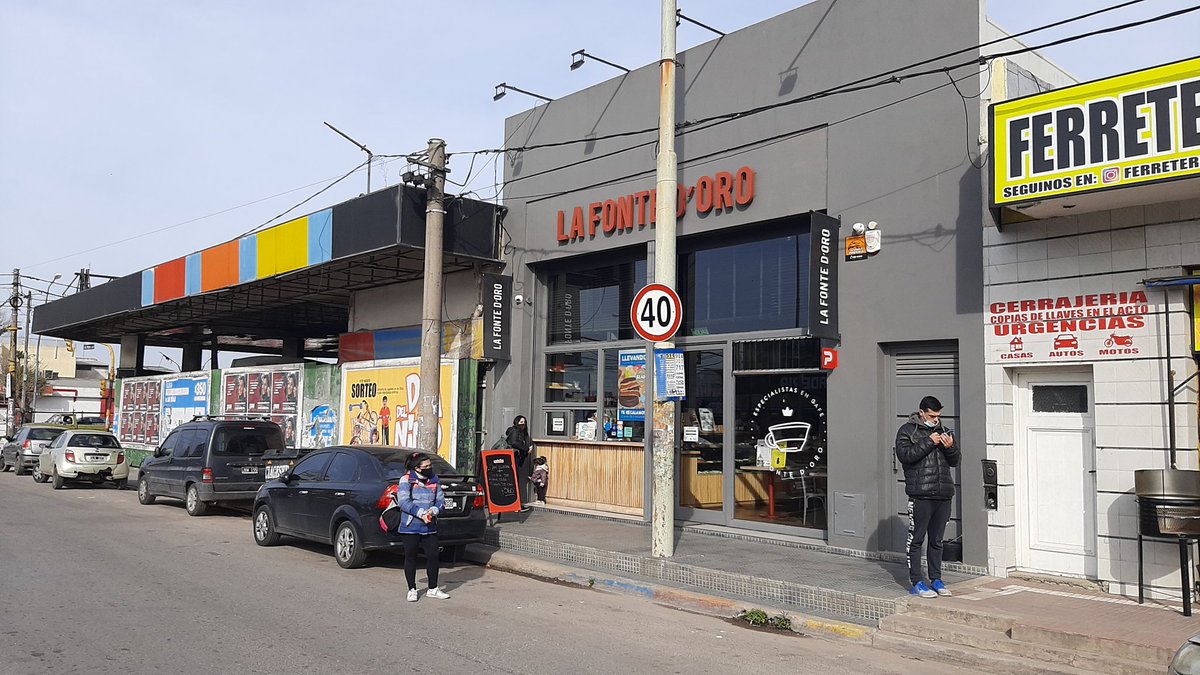Una Fonte en Luro y 180? Sacá del medio, zona Güemes (?) Bien por los que apuestan por el #ConurbaMarpla <a href="/lafontedoro/">La Fonte D´Oro</a>.