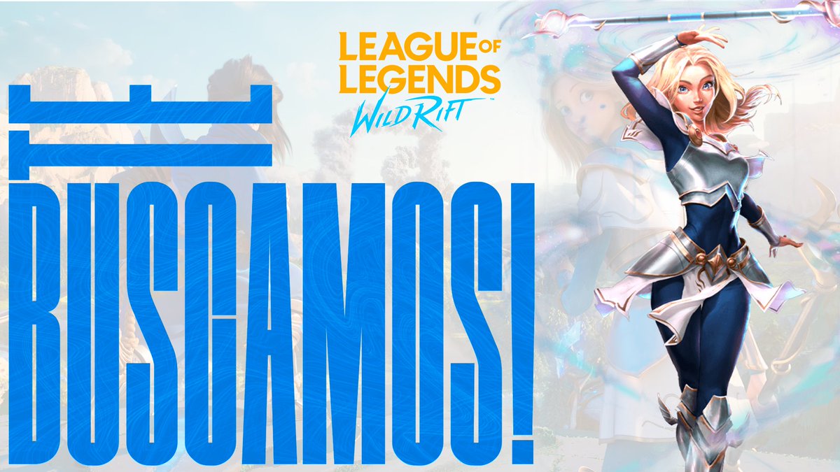 Legion Esports 🇦🇷 (@legionesportsok) on Twitter photo #WildRift ⚔️
Estamos reclutando players para reforzar nuestro Roster, dado que últimamente tuvimos varias bajas.
Roles: Support, ADC y Jungla
Región: LAS
Elo: Diamante 2+
Interesados comuníquese con nuestro coach <a href="/SkylightGG/">ThePekka15</a>.
#GoLGN 🐯 #WildRift ⚔️
Estamos reclutando players para reforzar nuestro Roster, dado que últimamente tuvimos varias bajas.
Roles: Support, ADC y Jungla
Región: LAS
Elo: Diamante 2+
Interesados comuníquese con nuestro coach <a href="/SkylightGG/">ThePekka15</a>.
#GoLGN 🐯