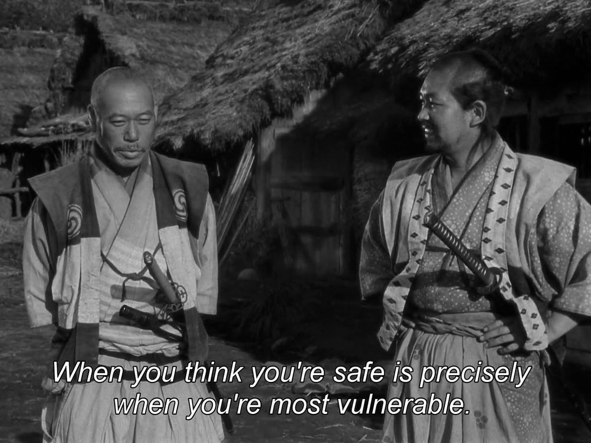 #Kurosawa is right. Don't ignore Covid Appropriate Behaviours and invite 3rd wave. 
Take care you all. 
Still from - Seven Samurai (1954)
Director: Akira Kurosawa
#KarnatakaFightsCorona #FightagainstCoronavirus