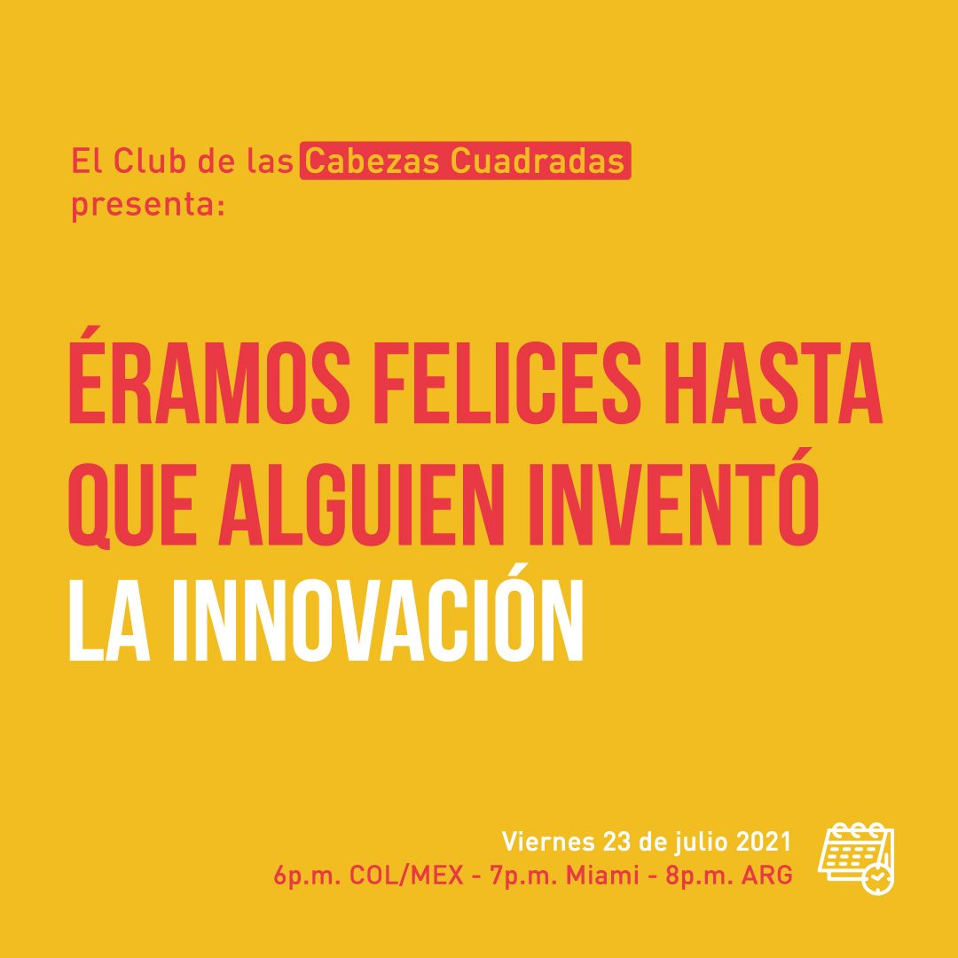 ¿Hay innovaciones que nos han perjudicado más de lo que nos han ayudado?¿La innovación es una carrera sin sentido?
 
Asiste a la reunión #7 donde con tu ayuda daremos respuesta a estas incógnitas. 

¡Invita <a href="/CaracolRadio/">Caracol Radio</a> y <a href="/WUBAcademy/">WakeUpBrain Academy</a>!

Inscríbete: bit.ly/3penmD0