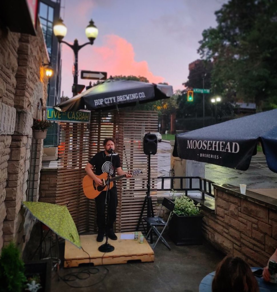 Thanks so much to everyone who came to @CasbahHamilton the other night for my solo set. Even the rain didn’t stop you from supporting live music. It was great to be able to play for you. Lots of great shows coming up at the Casbah so nows your chance to see them all.