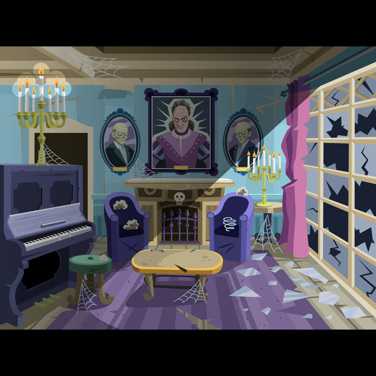GEvan_Artwork's tweet photo. Spooky nights!

Background design for the game “Solitaire Mystery” published by Merry Realm and developed by Volt Games.

Created with @vectornator 

My webpage: https://t.co/AOeZUgy9vK

My instapage: https://t.co/3Q6Apw89aI 

#vectorart #haunted #mansion #spooky #night https://t.co/9k1CuYX01D