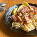爽やかで美味しそう。「レモンでさっぱり!和風ペペロンそうめん」