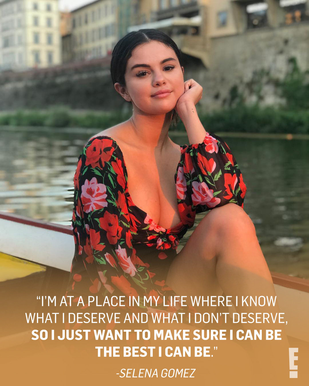 Some words of wisdom from a rare beauty. Happy 29th birthday, Selena Gomez ( : Instagram/Getty) 