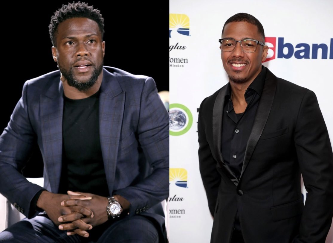 EntScoop's tweet photo. Prank wars is on between #KevinHart and #NickCannon! 🏁 After receiving a llama for his birthday from Nick, #Hart decided to post his friends phone number on billboards in Los Angeles, Atlanta, and New York. 😮  @KevinHart4real @NickCannon https://t.co/Jkyq2n4bdm