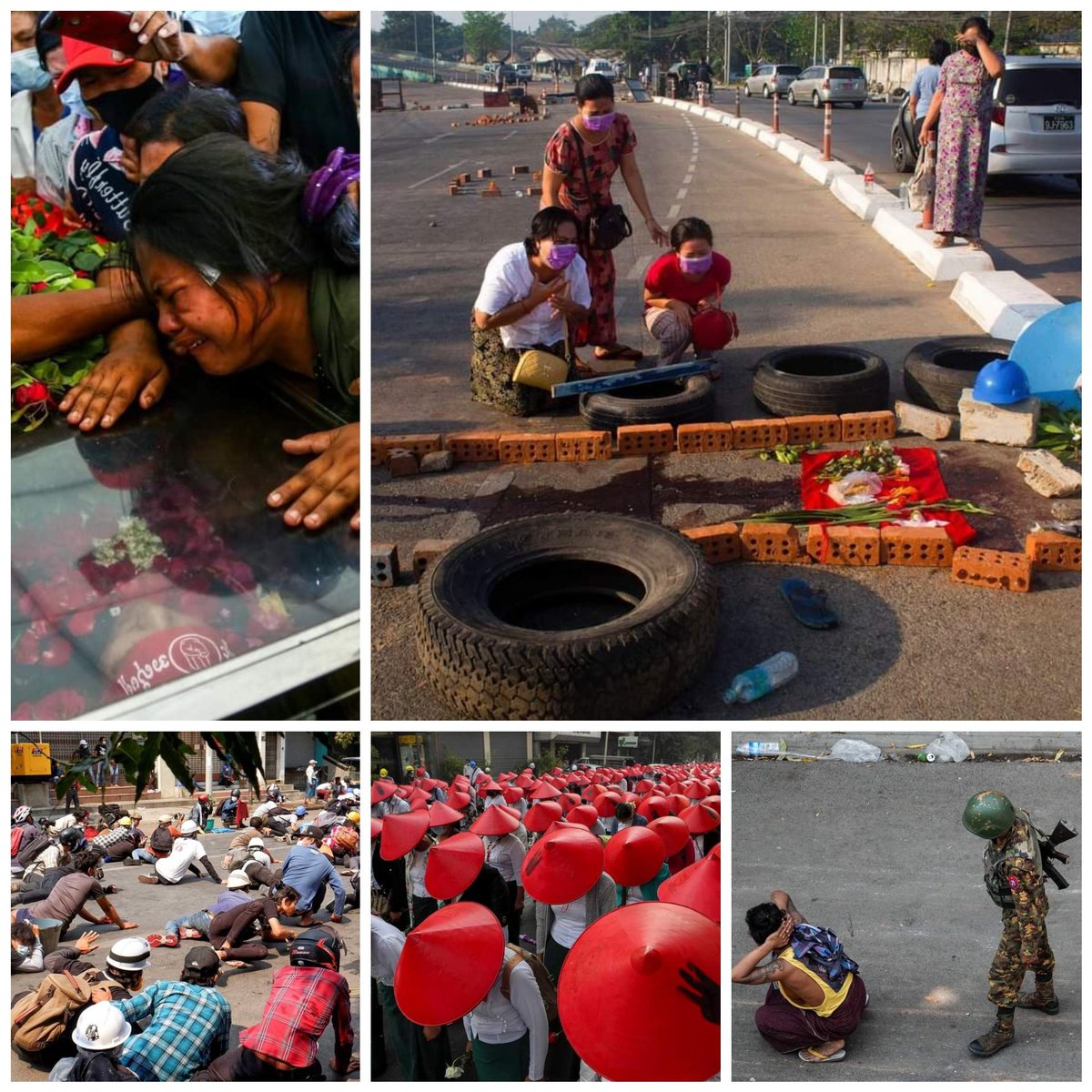 WaiWaiK55433923's tweet photo. #July23Coup;Remember those pictures? They must pay back. Our time must be coming shortly. So   Don't die, must live well please!. Let's wait and see the fall of dictators badly.

#ICJ_BringSACToJustice
#WhatsHappeningInMyanmar https://t.co/4GJAIaJ8X1