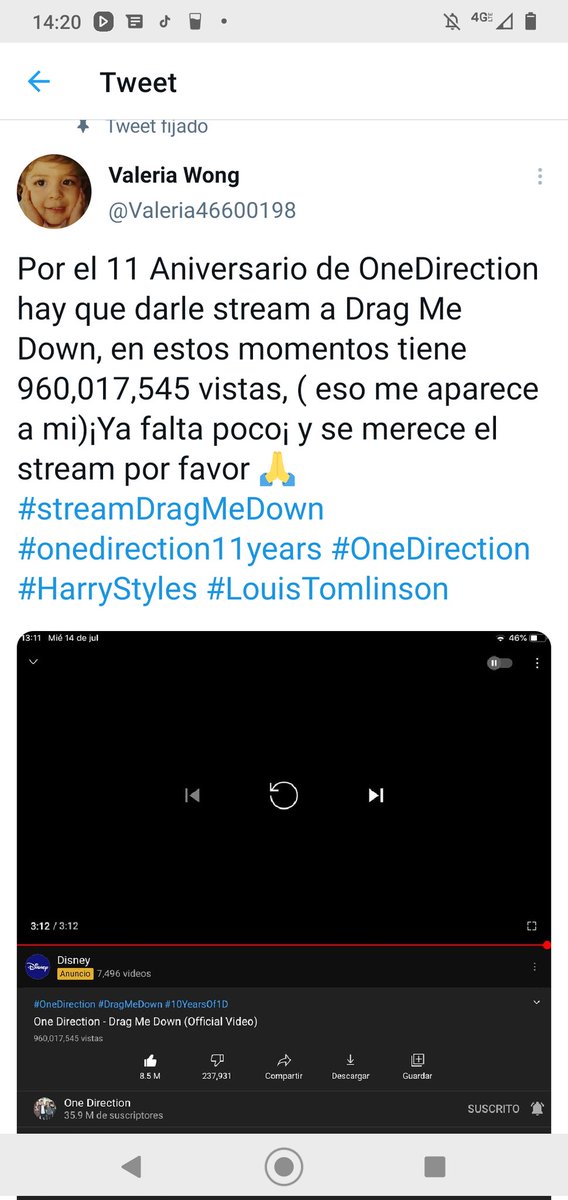 valeriacwong's tweet photo. #streamdragmedown #11YearsOfOneDirection #onedirection11years https://t.co/wioqKqPoyq