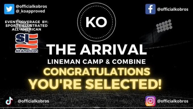 Thank you Coach <a href="/Meffyk97/">Mathew Travis Koloamatangi</a> for the invite! 
<a href="/OfficialKOBros/">KO Bros</a> @_koapproved @MrKoloamatangi
 <a href="/NFL/">NFL</a> <a href="/coachteli/">Teli Lousi</a> <a href="/BrandonHuffman/">Brandon Huffman</a> <a href="/247sports/">247Sports</a> <a href="/zybeksports/">Zybek Sports</a> #KOAPPROVED @spartascience <a href="/zybeksports/">Zybek Sports</a> @CoachDRaines